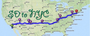 SD to NYC Road Trip