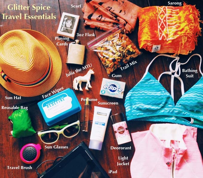 Glitter Spice’s Travel Essentials ‹ Glitter Spice