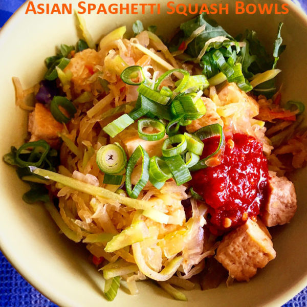 Asian Spaghetti Squash Bowls ‹ Glitter Spice